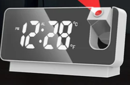 LED Digital Projection Alarm Clock Electronic Alarm Clock ⏰