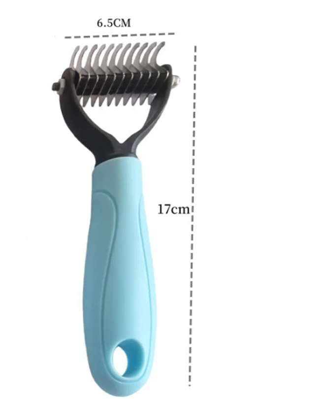 🐶Dual-Sided Pet Grooming Comb for Dogs & Cats