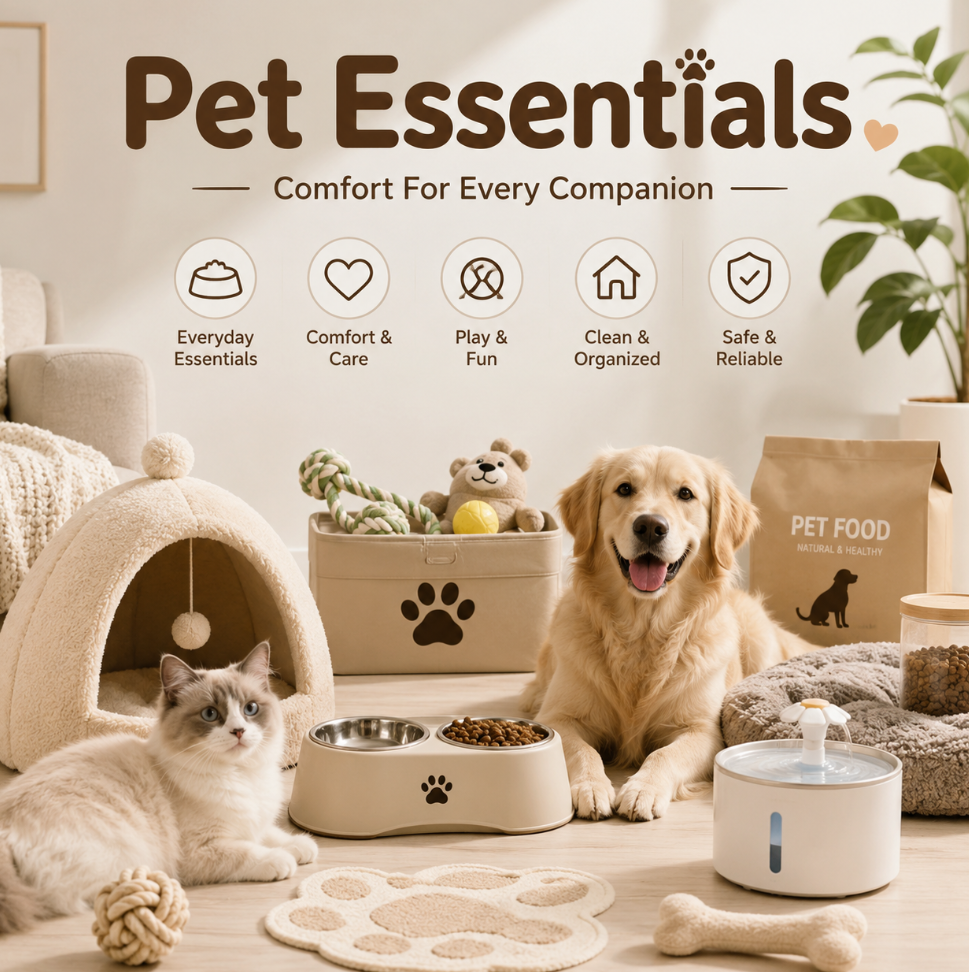 Pet Essentials | Comfort For Every Companion