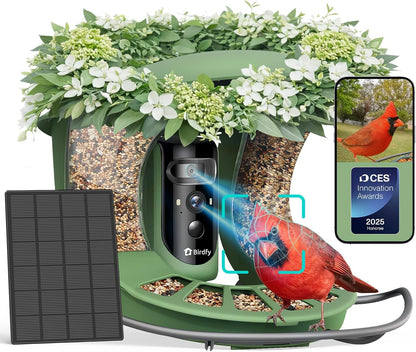 Birdfy 2 Smart Bird Feeder with Camera