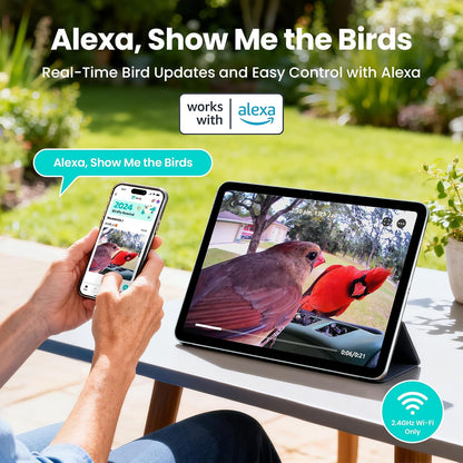 Birdfy 2 Smart Bird Feeder with Camera