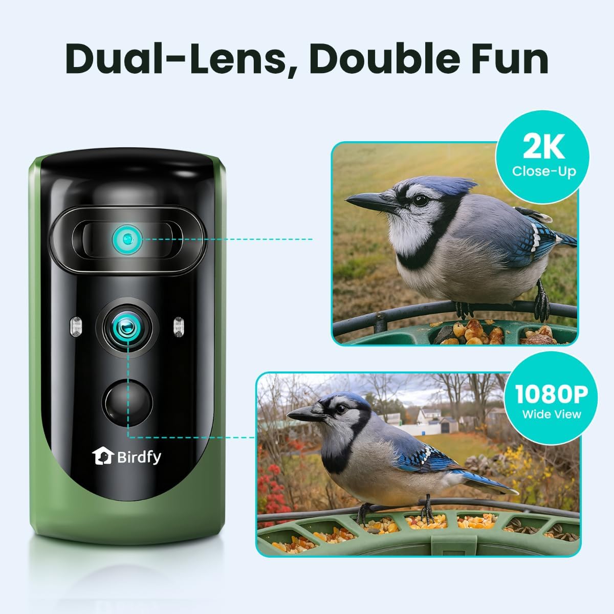 Birdfy 2 Smart Bird Feeder with Camera