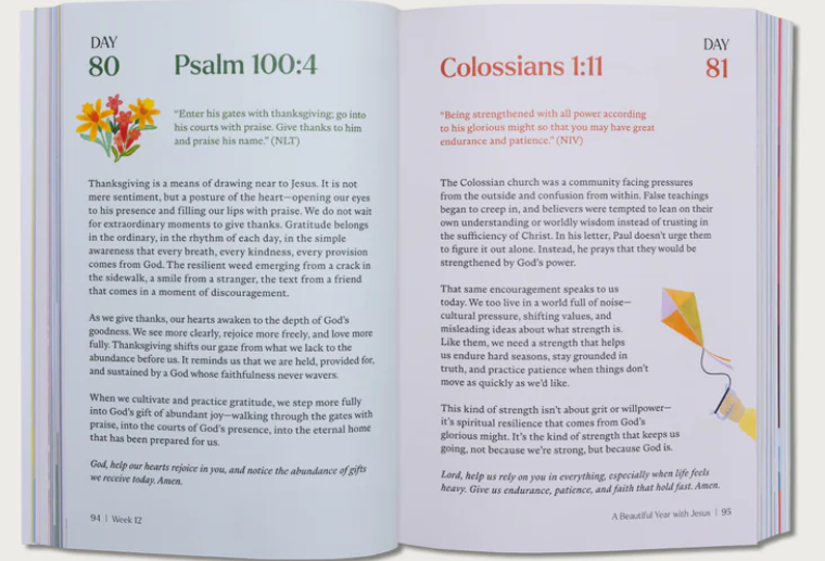 A Beautiful Year with Jesus: The 365 Day Bible Devotional