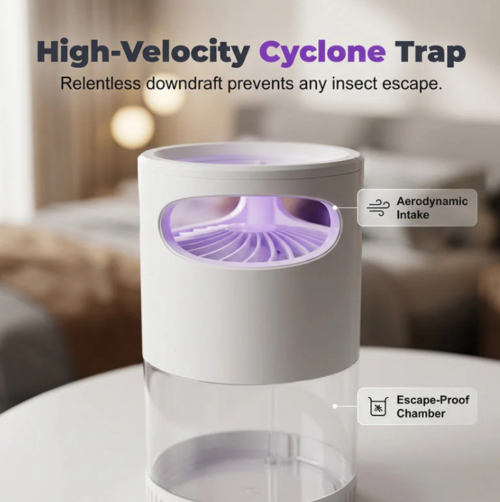 🔥2026 Hot Sale 🦟UV Mosquito Killer Lamp – quiet, USB, chemical-free. 50K+ sold! 🔇🌙