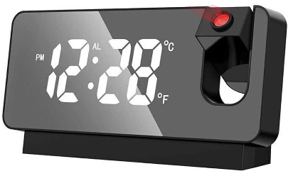 LED Digital Projection Alarm Clock Electronic Alarm Clock ⏰