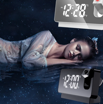 LED Digital Projection Alarm Clock Electronic Alarm Clock ⏰