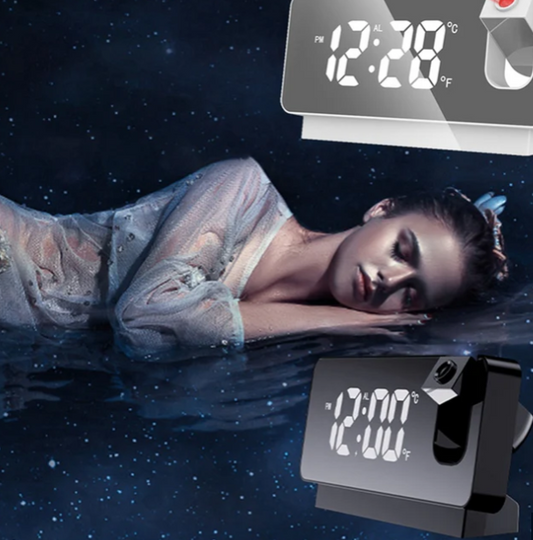 LED Digital Projection Alarm Clock Electronic Alarm Clock ⏰