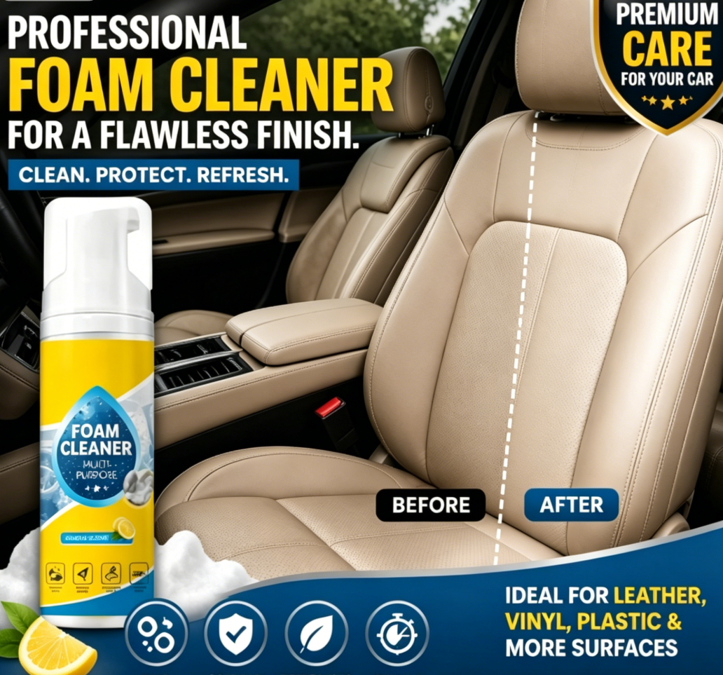 💞Grease & Stain Remover – Foam action, no harsh chemicals. Works on coffee, ink & oil. A true all‑rounder. 🏠✅
