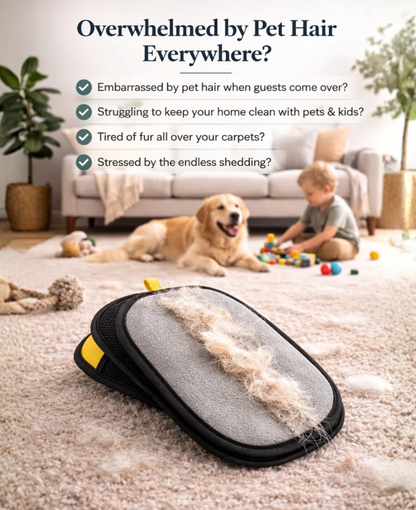 🐶Pet Hair Removal Gloves🐱