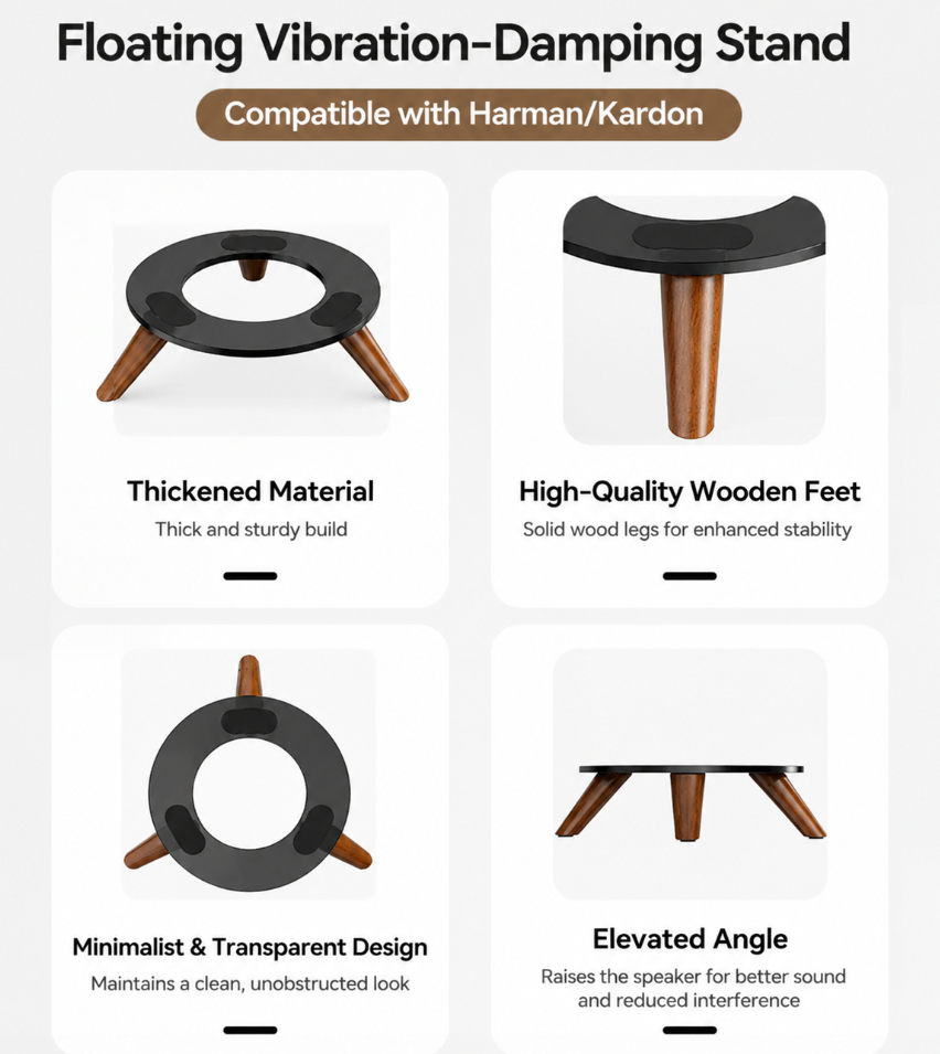 🔥Desktop Speaker Stand | Elevate Your Sound, Elevate Your Setup🎵
