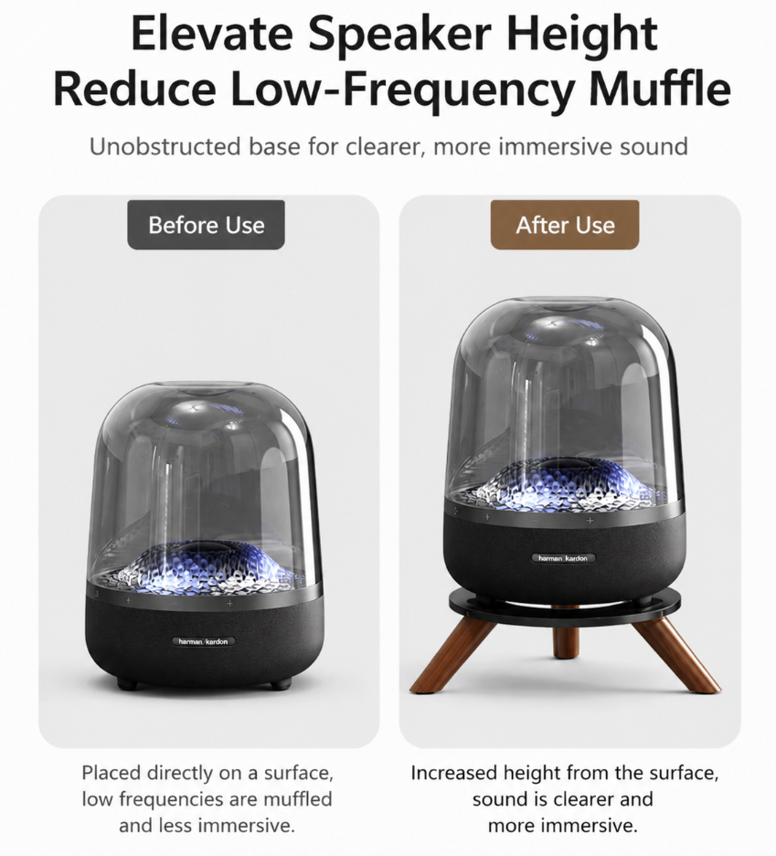 🔥Desktop Speaker Stand | Elevate Your Sound, Elevate Your Setup🎵
