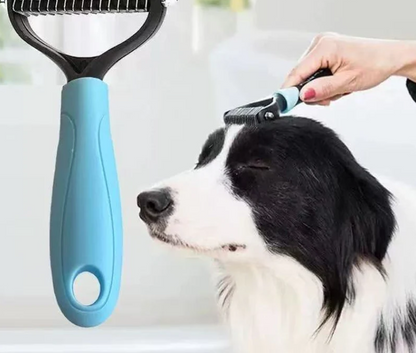 🐶Dual-Sided Pet Grooming Comb for Dogs & Cats