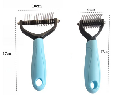 🐶Dual-Sided Pet Grooming Comb for Dogs & Cats