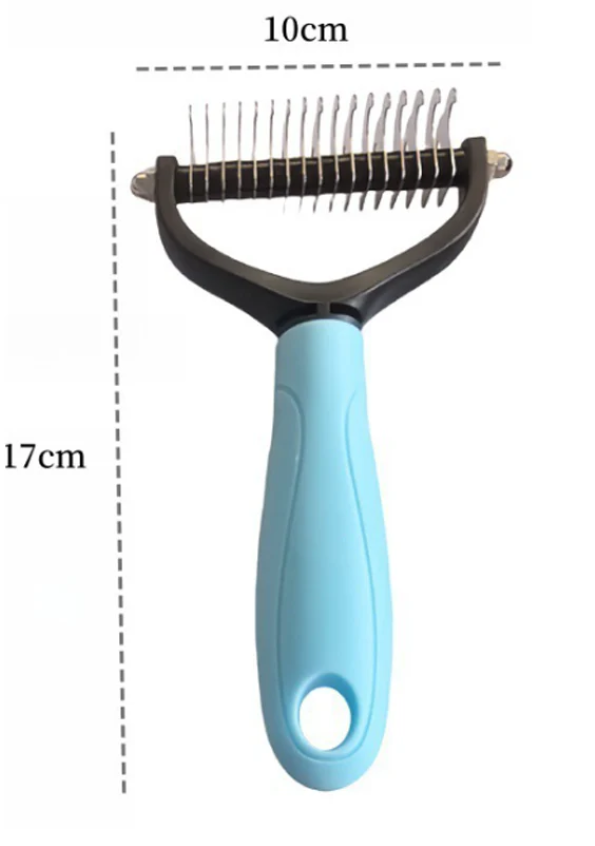 🐶Dual-Sided Pet Grooming Comb for Dogs & Cats