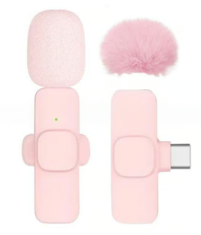 🏆Dual Wireless Lavalier Microphones (iPhone/Android)