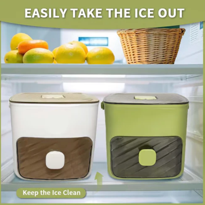 🔥Summer Special Offer 50% Discount🧊Portable ice maker with lid and storage box (48 ice cubes)