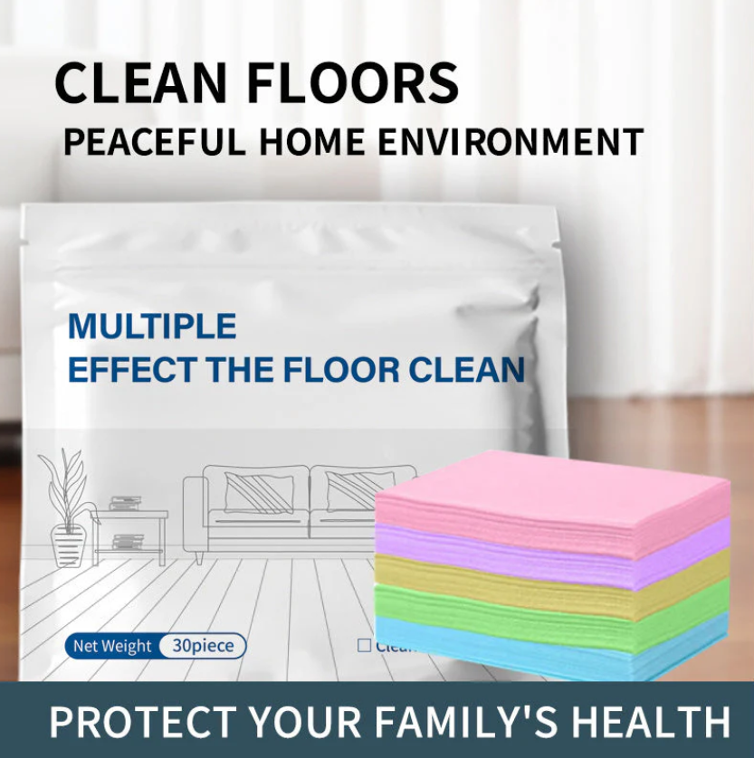 🔥Water-Soluble Floor Cleaning Sheets