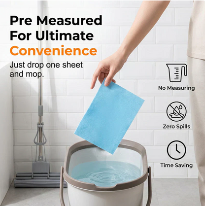 🔥Water-Soluble Floor Cleaning Sheets