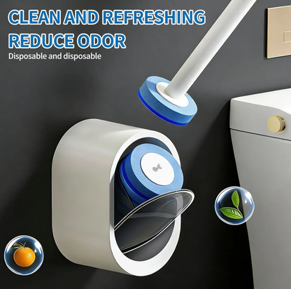 Freshness in One Click: Disposable Toilet Scrubber Kit