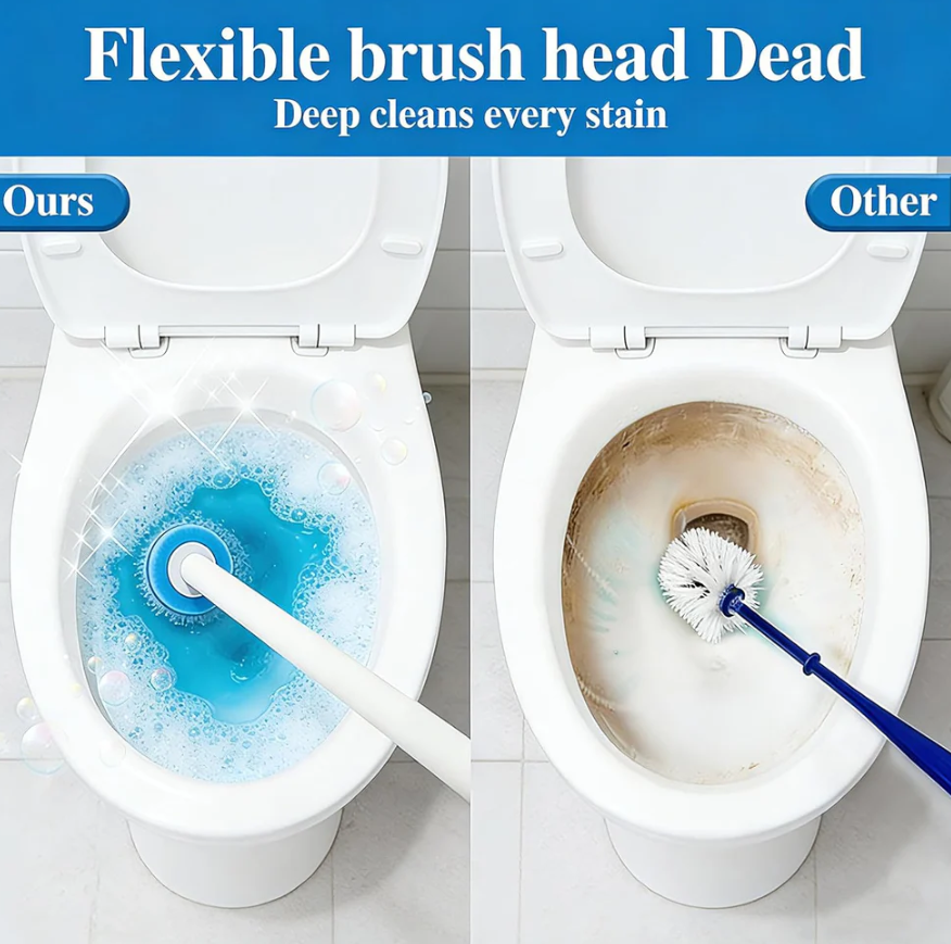 Freshness in One Click: Disposable Toilet Scrubber Kit
