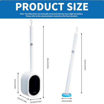 Freshness in One Click: Disposable Toilet Scrubber Kit