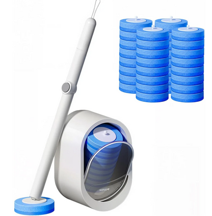 Freshness in One Click: Disposable Toilet Scrubber Kit