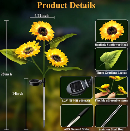 🌻Solar Sunflower LED Lights🌻