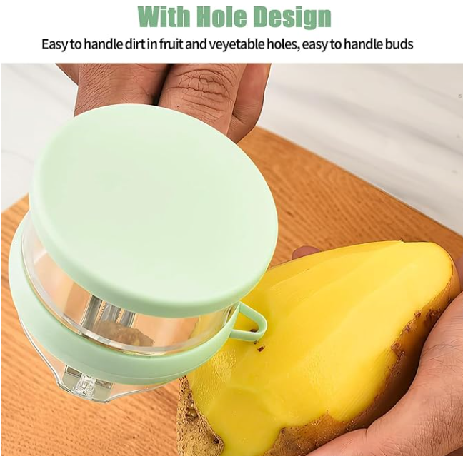Peeling Knife with Container Box | Peel Like a Pro 🍎🥕 – Easy & Safe Every Time