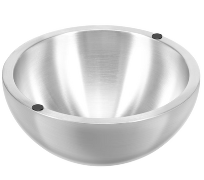 🧊Stainless Steel Dip Chiller Bowl Serving Bowl with Double Walled Ice Cavity Insulated Etch Resistant Robust Long Service Life for Party Gatherings