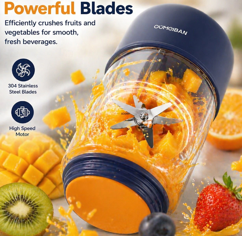 Portable Household Appliances Juicer | Healthy Drinks Made Easy Anywhere 🥤