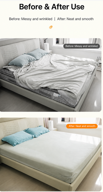 🏠Bedsheet Holder with Strip - Pack of 4 Holders