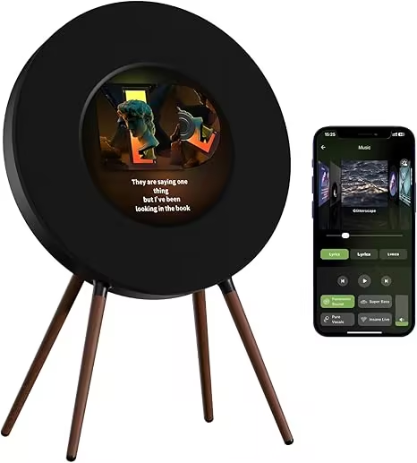 🔥Low Stock. While Supplies Last - Lumen R1 Retro Vinyl Bluetooth Speaker