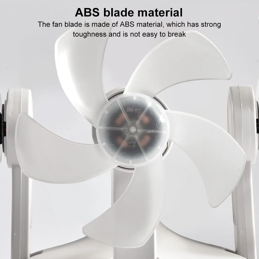 2026 New E27 B22 Screw in Socket Ceiling Fan Light, Drone-Style 4 Head 2-in-1 Silent LED Fan Lamp with Remote Control, 3 Speed 3 Color