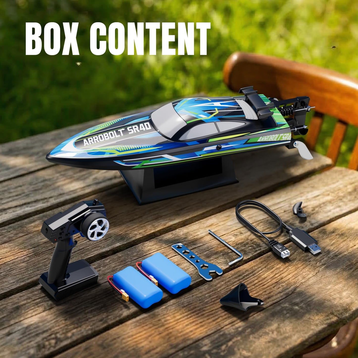2026 Best High Speed Waterproof RC Racing Boat