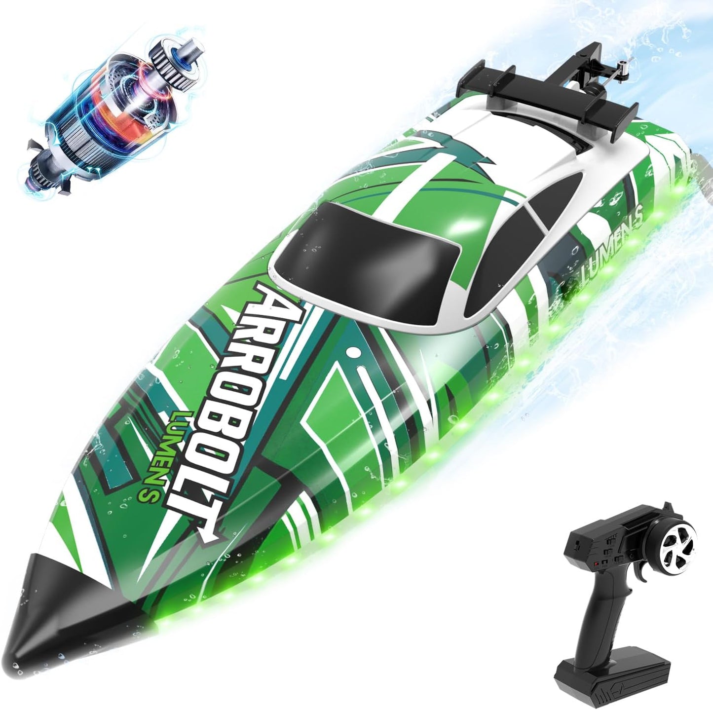2026 Best High Speed Waterproof RC Racing Boat