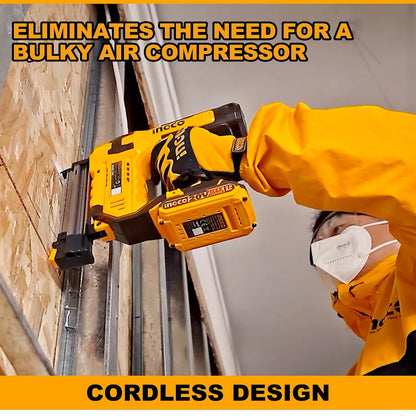Ingco Lithium-ion cordless brad nailer CBNLI3505