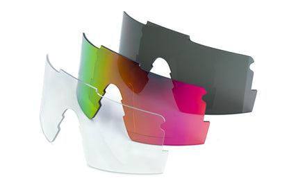 Future Tech Sunglasses: VAPOR CLEAR Frame Photochromic Lens Z87+