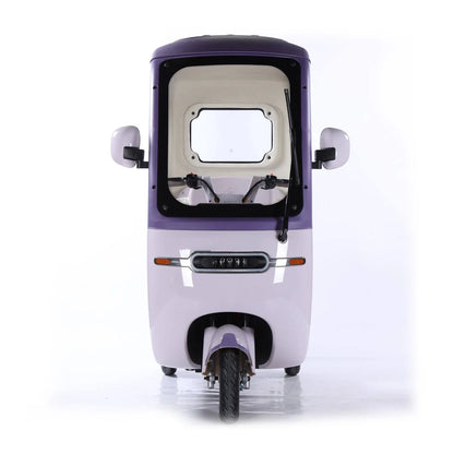 Megawheels Electric Scooter Tricycle 60 V Urban Roof Back Enclosed for 3 Passengers