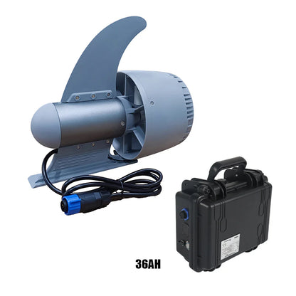 Y01 10km/h 22V 600W Electric Fin Kit Underwater Thruster with Battery for SUP Paddle Board