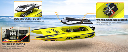 2026 Best High Speed Waterproof RC Racing Boat