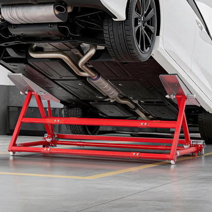 VEVOR Portable Car Lift 4400 lbs Manual Car Lift System Jack 23" Home Garage